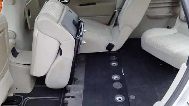 Interior back seats - Renault Scenic Megan Oasis