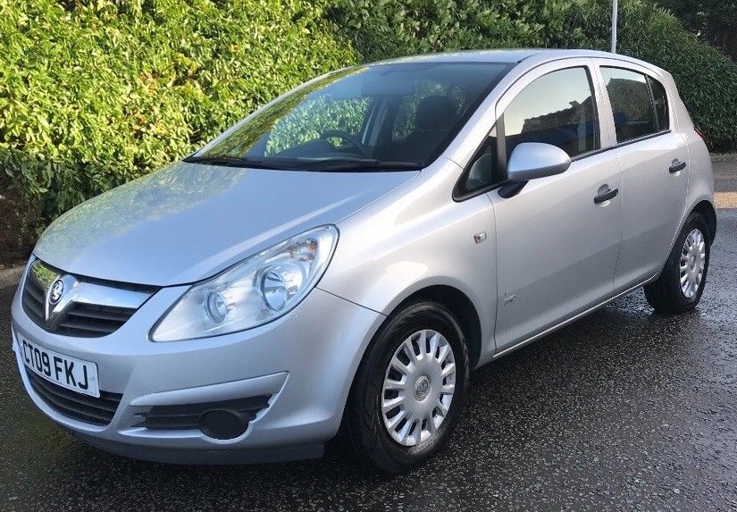 For sale Vauxhall Corsa front and side 1