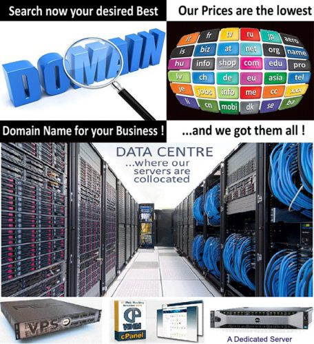 Web Hosting, Dedicated Servers and VPS, Web Domain names from SpeedoServers.com of WebHost Systems Ltd UK