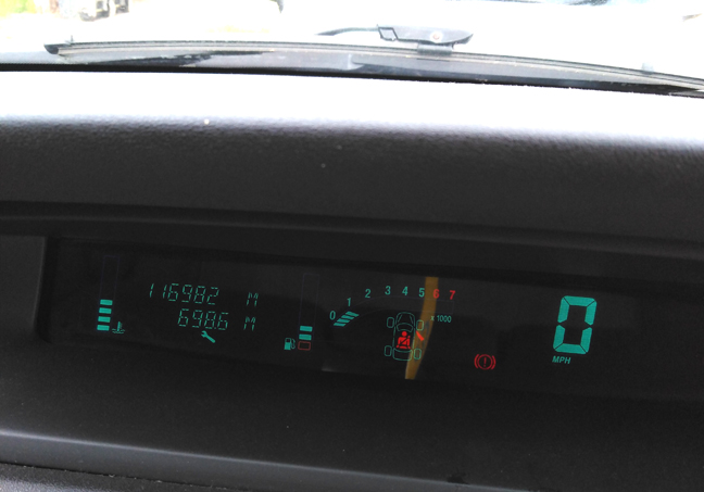 Milleage -Renault-Scenic-Megan 1.6L Petrol