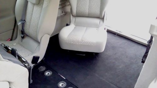 1 Seat removed 1 seat folded - Renault-Scenic - Year 2008