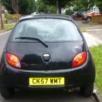 2007 December Ford_KA_Style 1.3CC Rear