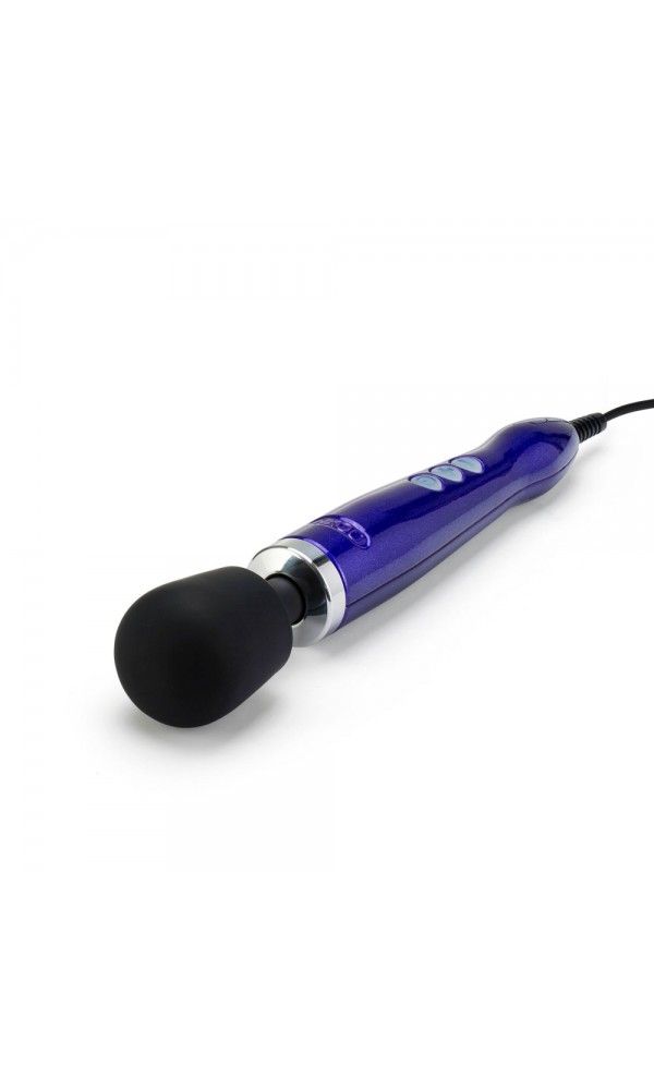 Doxy Die Cast Wand Massager PURPLE UK Plug2