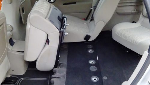 Interior back seats Renault Scenic -Year 2008