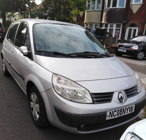 Year 2008 Renault make -Scenic - 1.6 Petrol
