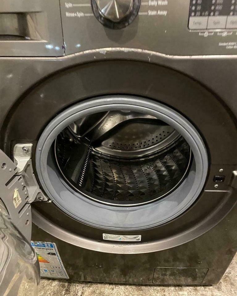 7Kg Samsung Eco Bubble Silver Washing Machine with Free Delivery-6