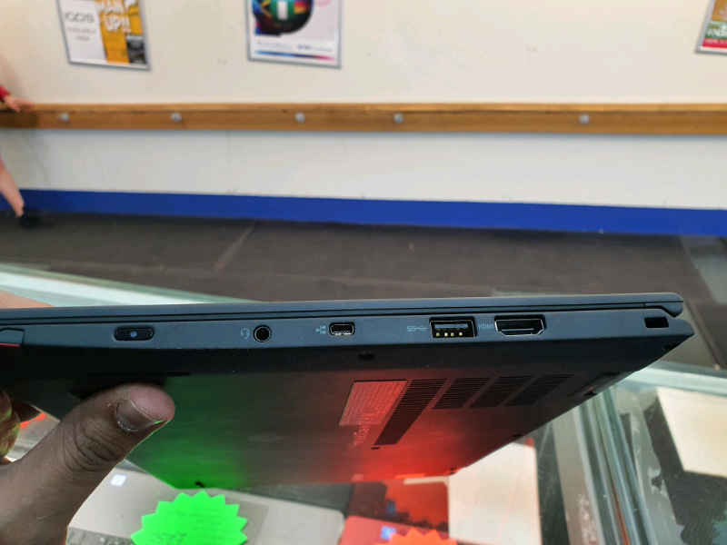 Lenovo ThinkPad Laptop - Intel Core i7 vPro 7th Generation - right side
