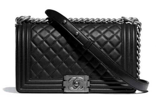 Real leather -Chanel Boy- handbag for sale only £150